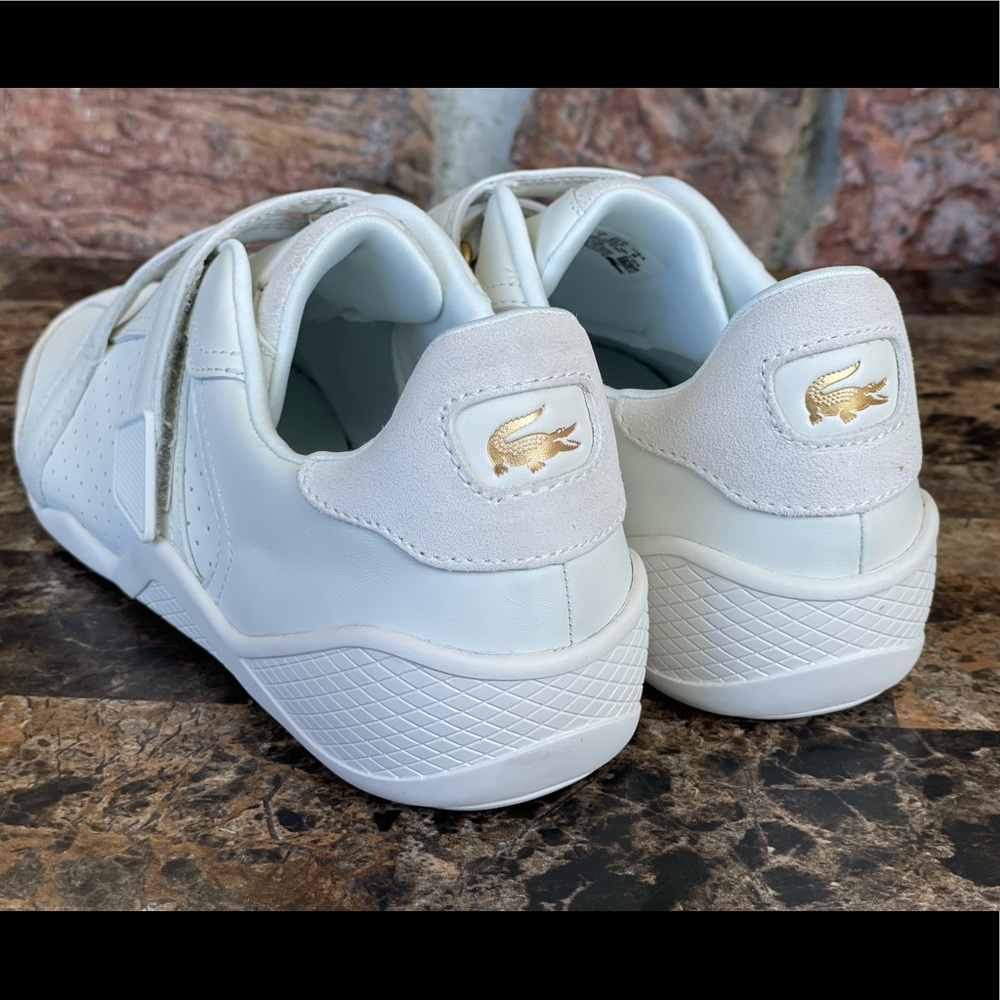 NEW Lacoste Women's Hapona Strap Casual Sneakers - Picture 12 of 16